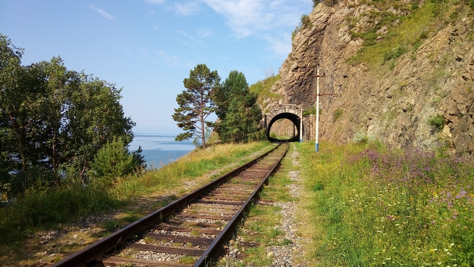 Baikal, Circum-Baikal Railway, summer. - My, Baikal, CBWC, Circum-Baikal, , Longpost