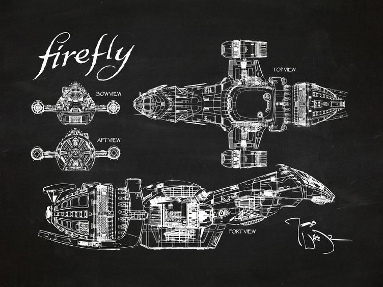 Just Serenity - Drawing, Serenity, The series Firefly