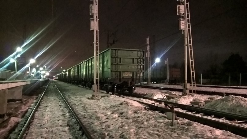 How I returned home by the dark railway. - My, Domodedovo, Night, Railway, Mat, Barybino, Longpost