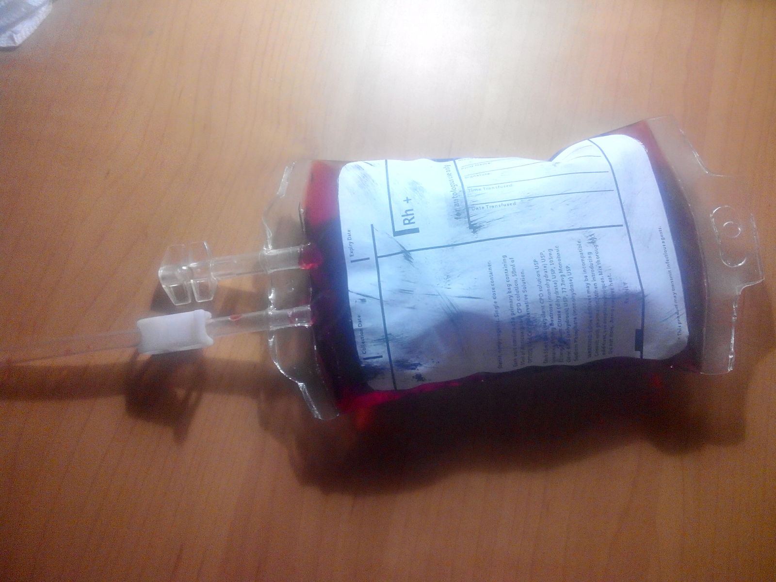 Blood bag and antiradin - My, Fallout, , My, With your own hands, Blood, , Fallout 4