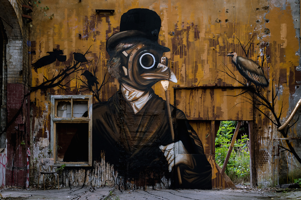 Plotbot Ken. One of the coolest German stencil artists in my opinion. - , Graffiti, Street art, Longpost