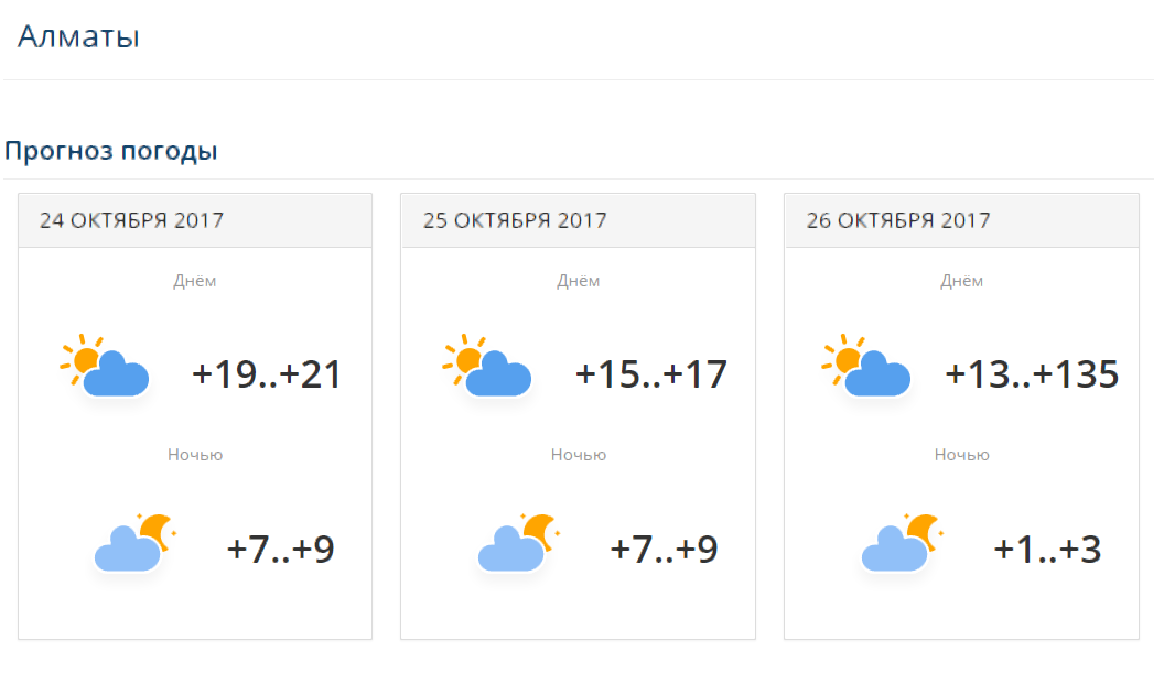 Heat is expected in Almaty on the 26th - Weather, Almaty, Typo, Tag