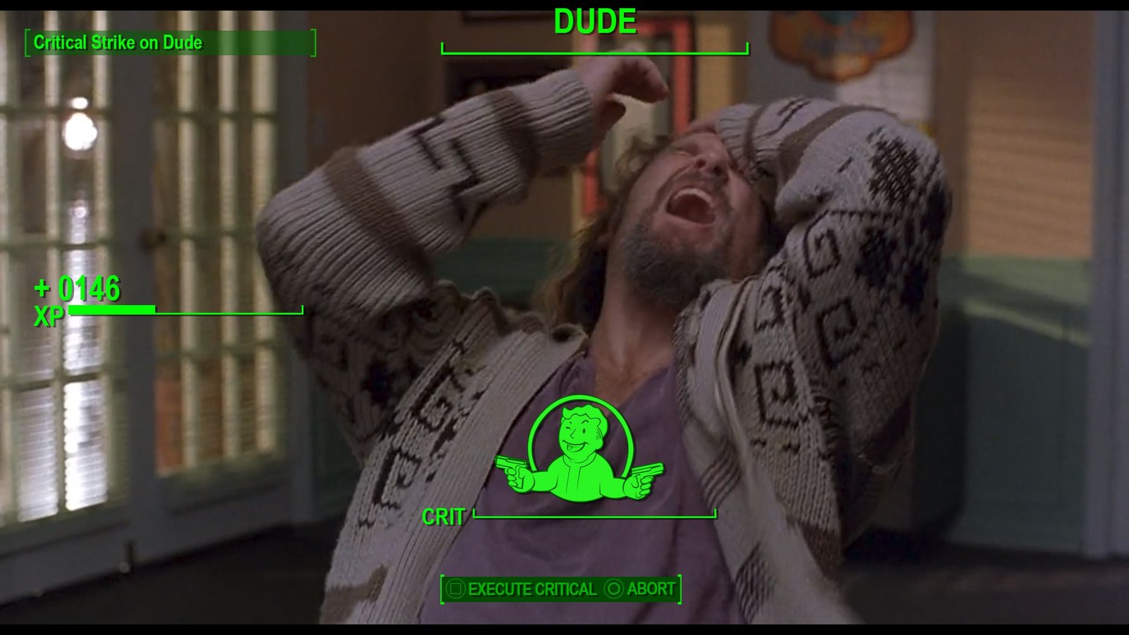 Big Lebowski meets Fallout 4 - My, The Big Lebowski, , Dude, Fallout 4, , Longpost