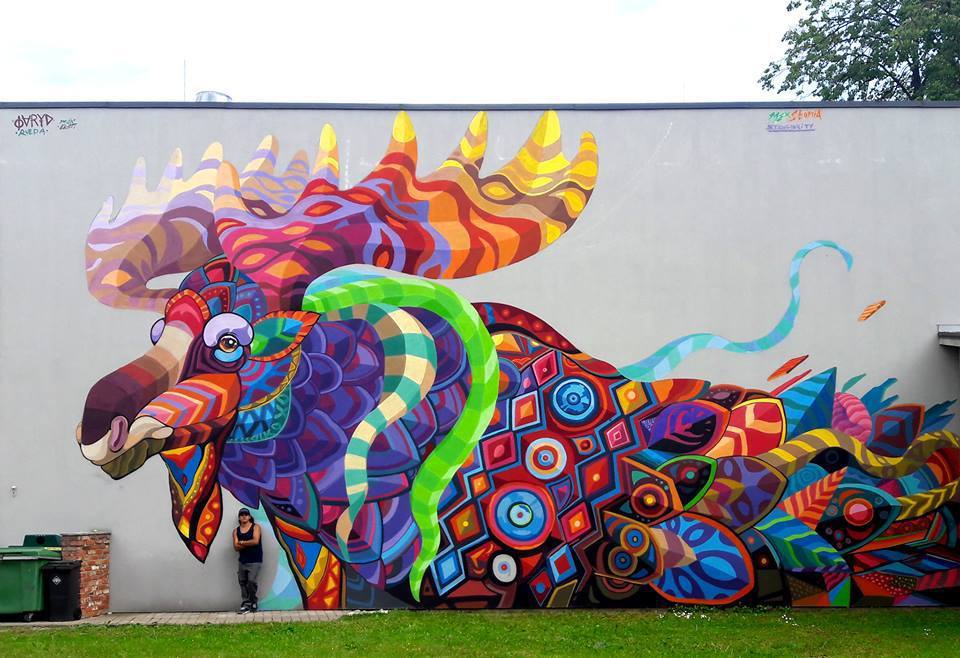 Luxurious graffiti by Farid Rueda - Graffiti, Street art, Art, Art, Interesting, beauty, A selection, Creation, Longpost