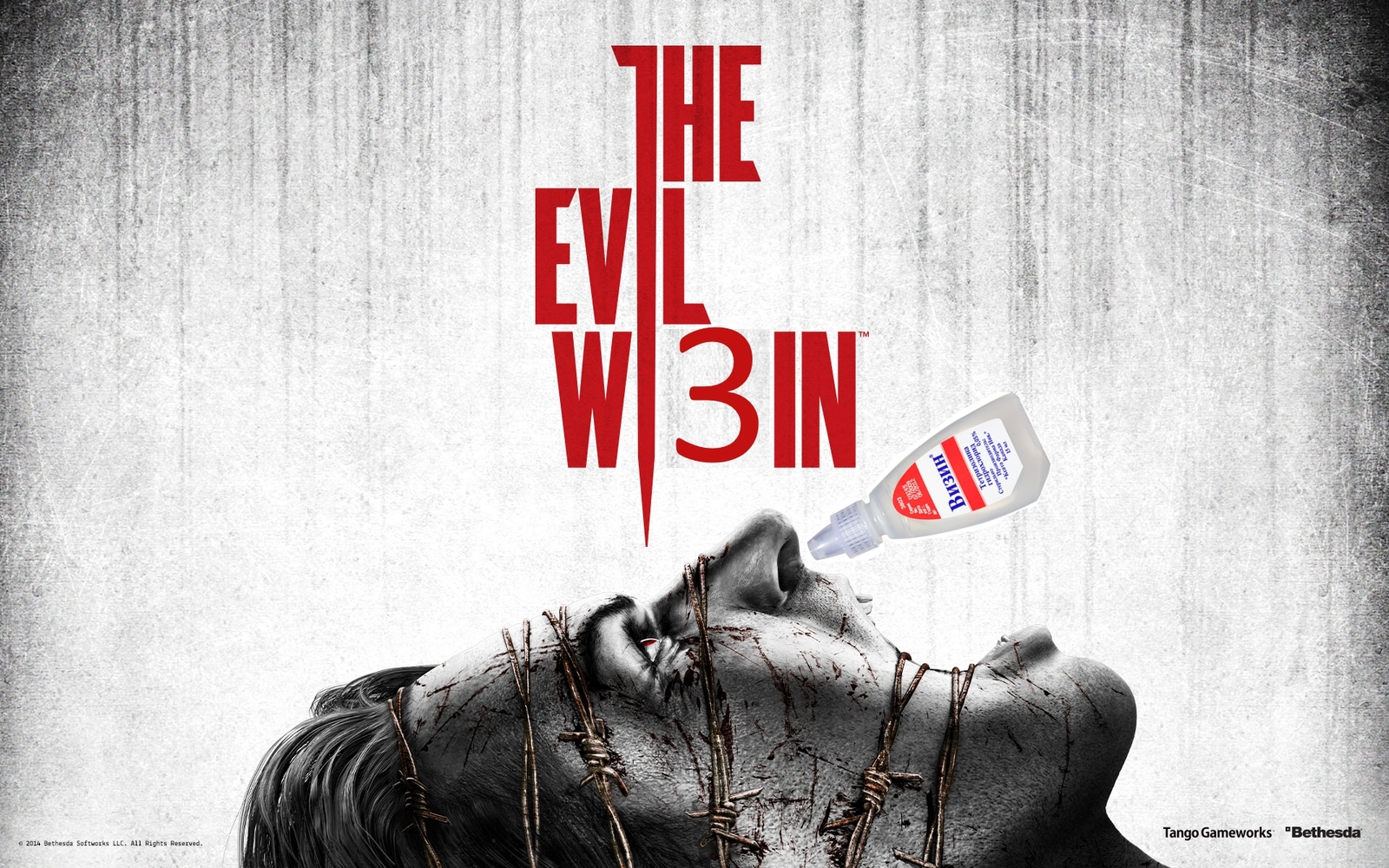 Does not cause hallucinations and insanity. Available without a prescription - My, The Evil Within, Vizin, Computer games, Photoshop master, The Evil Within 2