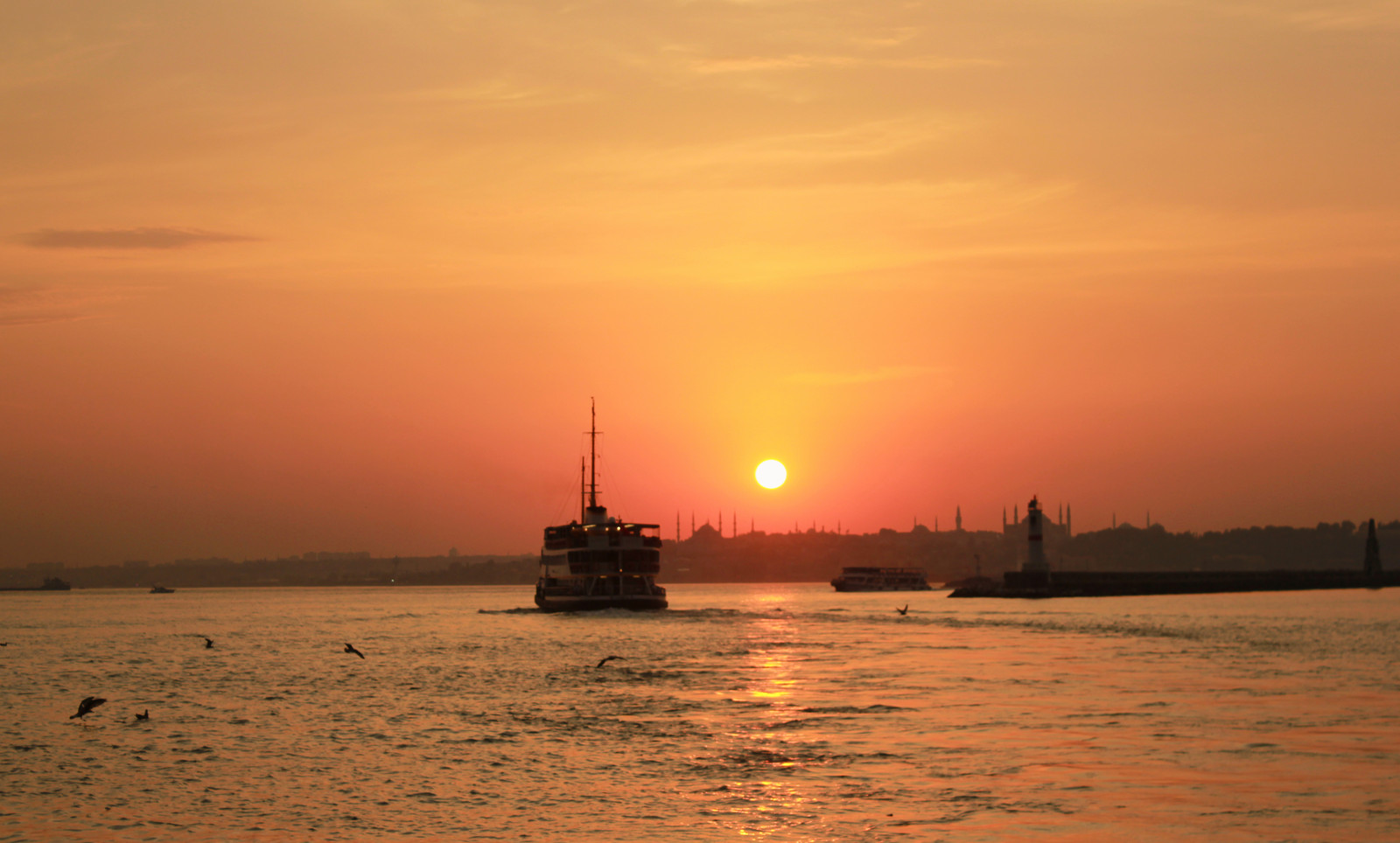 Last sunset vacation - The photo, Istanbul, Turkey, Battle of sunsets, Sunset