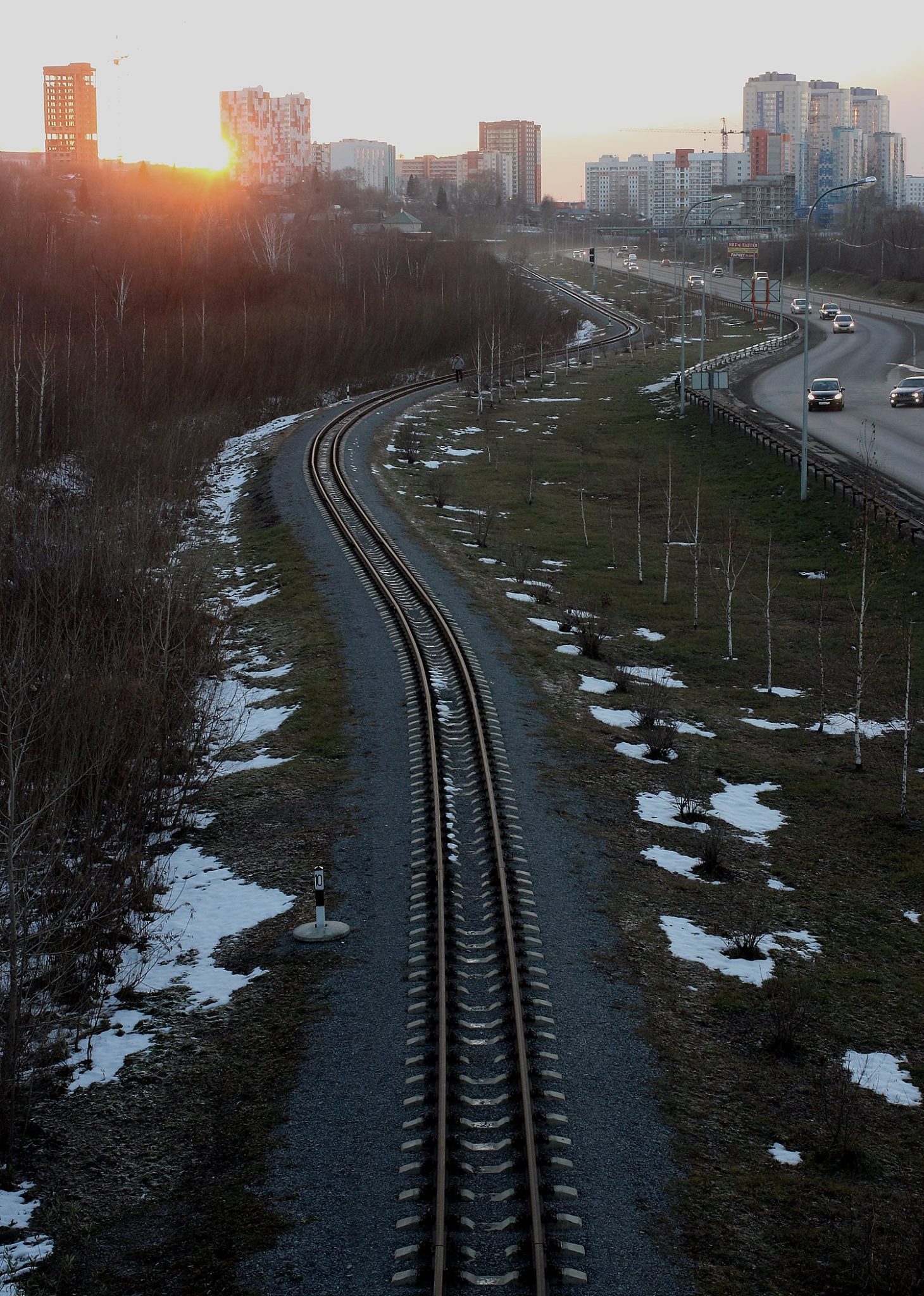 City curves. - My, Town, Railway