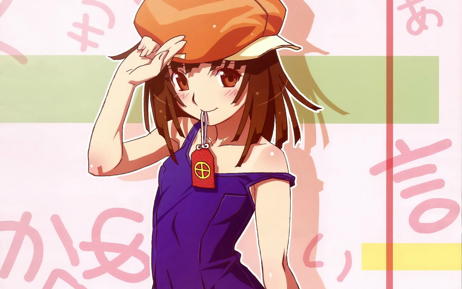 Nadeko Sengoku - Аниме, Monogatari series, Sengoku Nadeko, Meme Oshino, Anime Art, Длиннопост