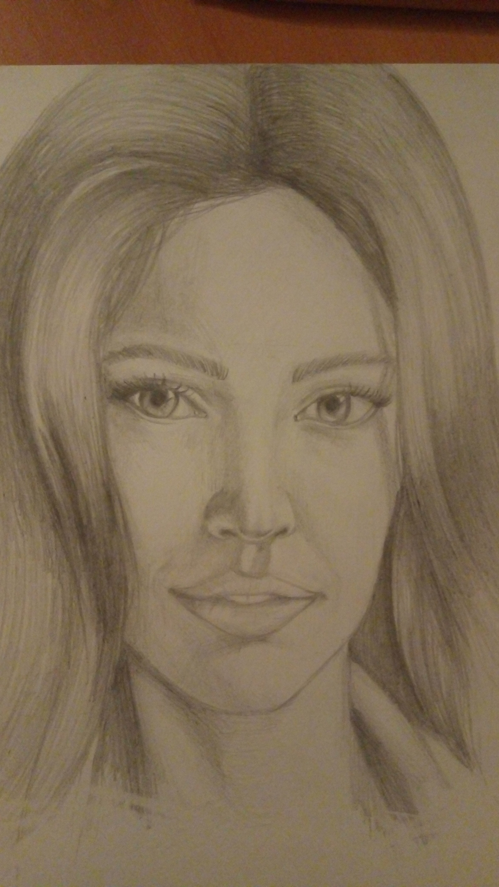 Portrait of Megan Fox - My, Megan Fox, Portrait, My, Drawing, Critics, Longpost