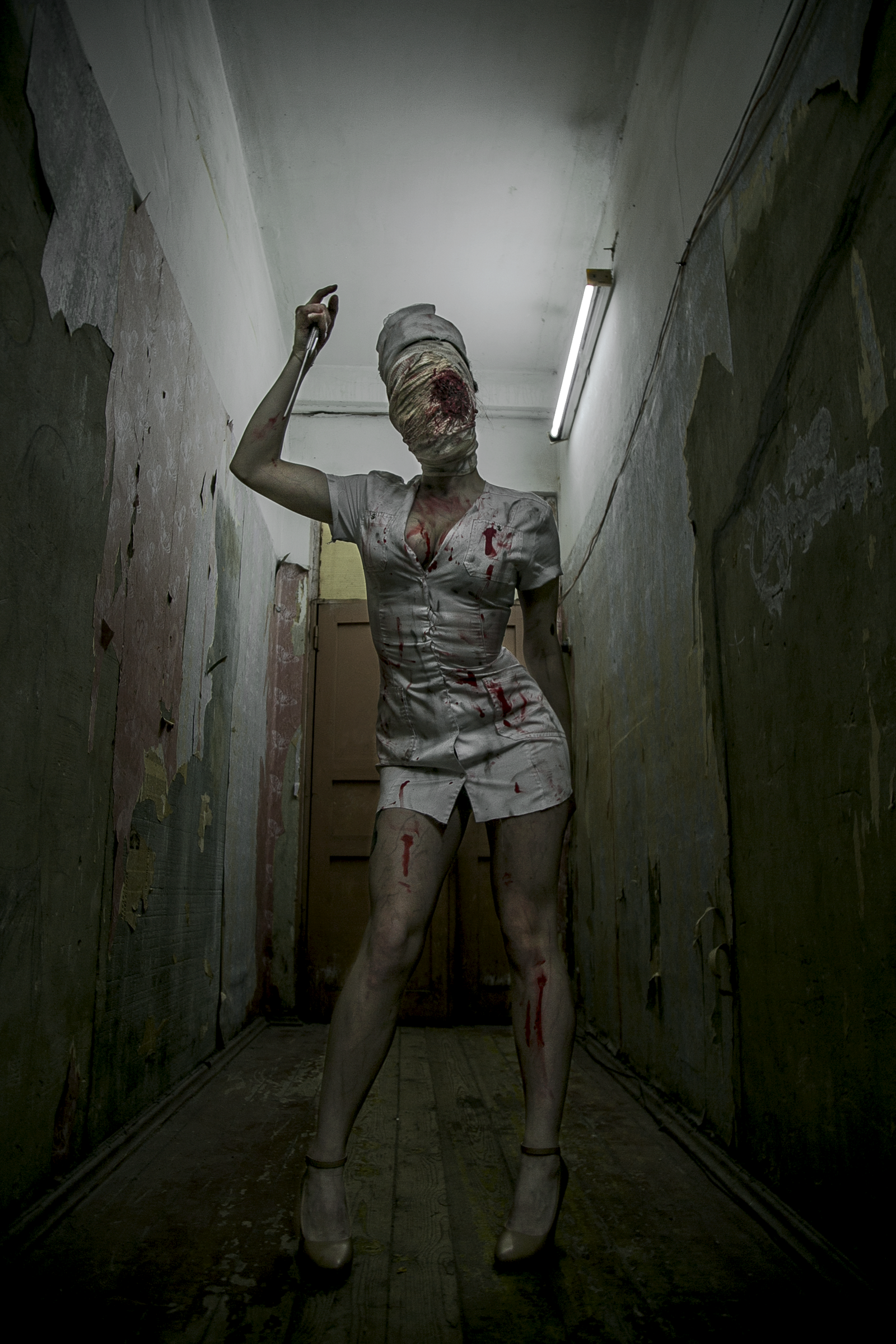 cosplay nurses - My, Cosplay, Silent Hill, Halloween