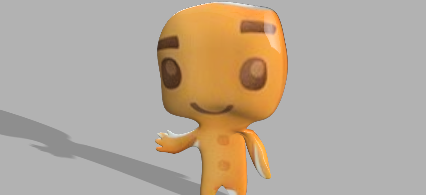 BOO! - My, 3D modeling, , The fright, Shock, Horror