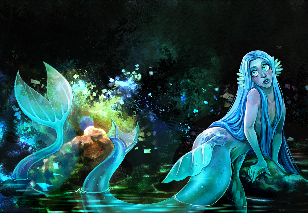 Skati - Mermaid, , Art, Its a trap!
