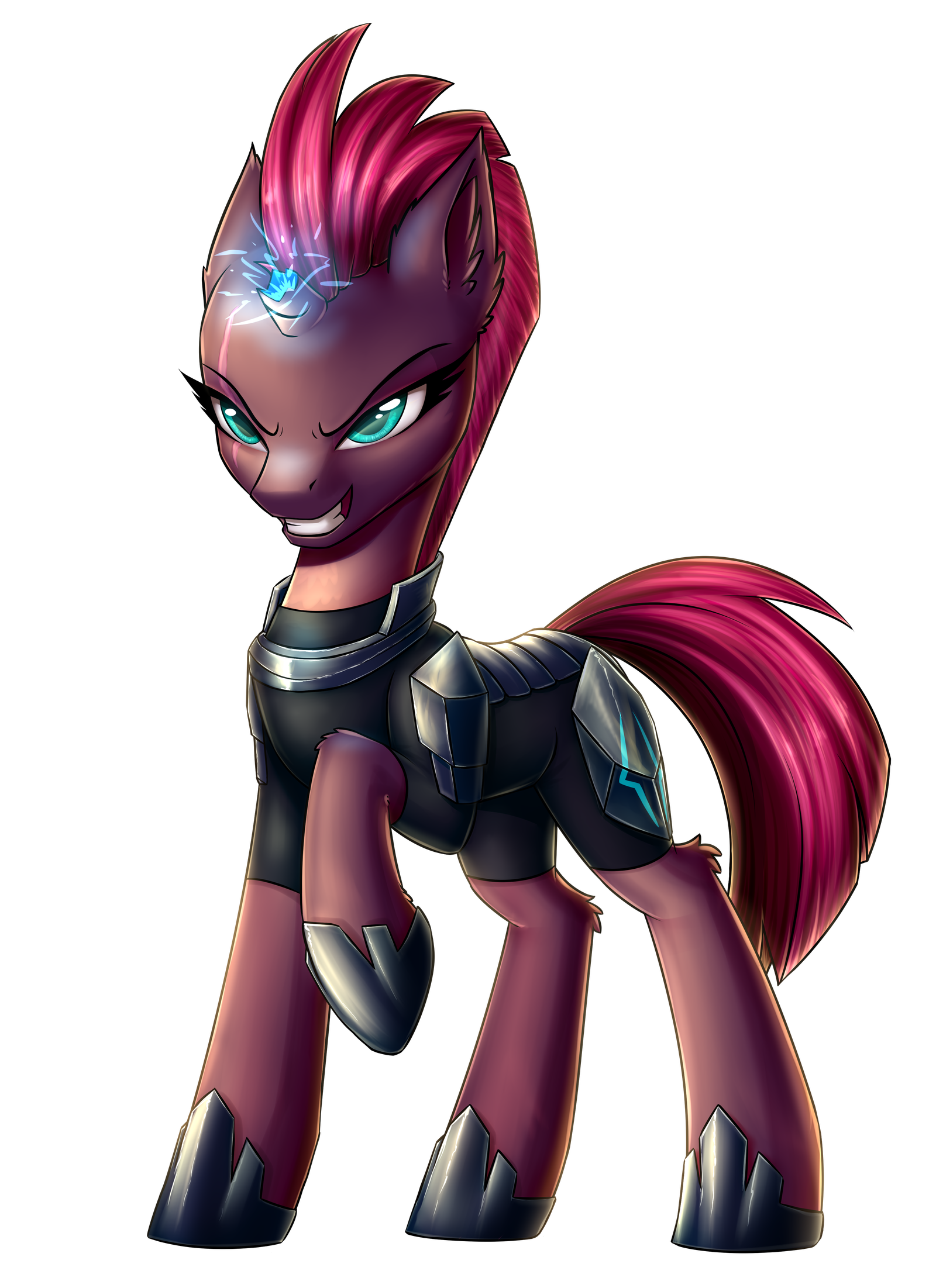 Tempest Shadow by setharu - My little pony, Tempest shadow, Setharu, My little pony: the movie, Longpost