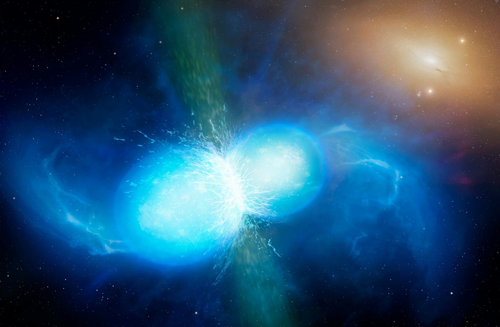 FOR THE FIRST TIME IN HISTORY GRAVITATIONAL WAVES FROM THE MERGER OF NEUTRON STARS HAVE BEEN REGISTERED!!! - My, Space, Astronomy, Universe, Longpost