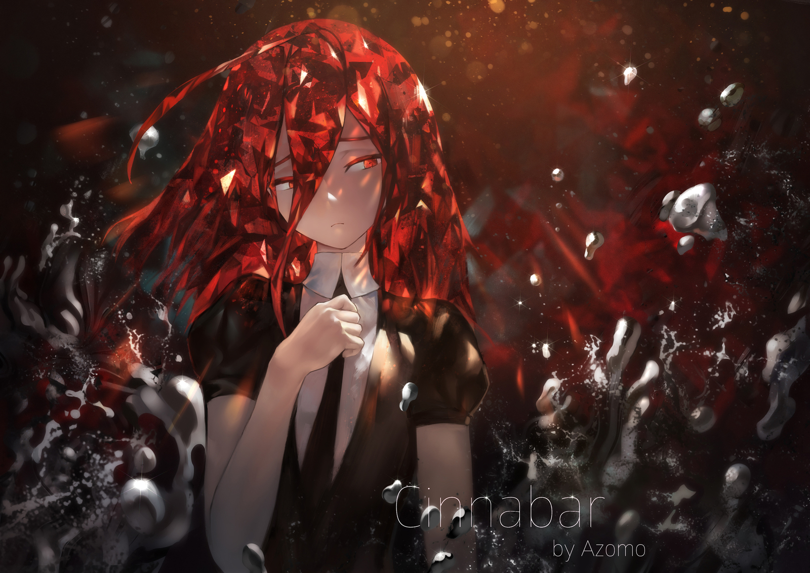 Cinnabar - Anime Art, Аниме, Houseki No Kuni, Cinnabar, Avamone