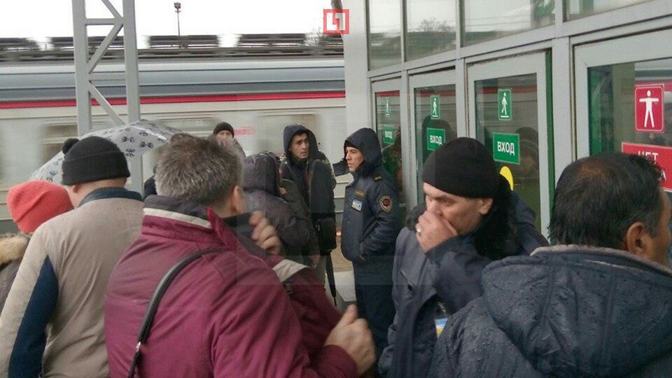 A man with a “bomb” in a bag was detained on the Kosino platform in Moscow - news, Liferu, Moscow, Incident, Bomb, Longpost