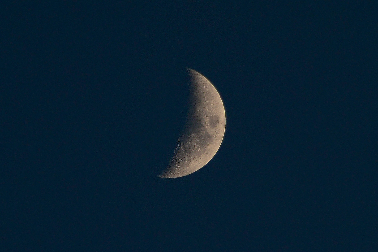 moon - My, moon, Evening, Nikon, Nature