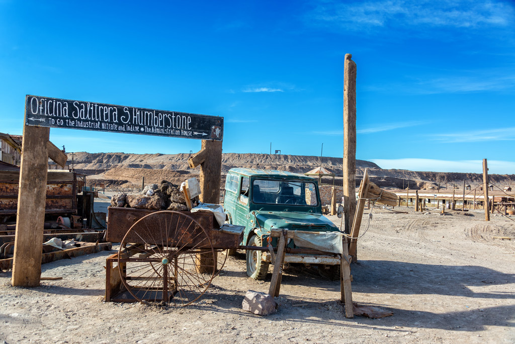 Abandoned mining town of Humberstone, Chile. - , mining town, Chile, , Abandoned, Longpost, Urbanphoto