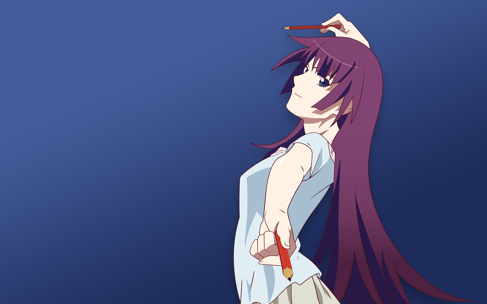 Hitagi Senjougahara | Пикабу