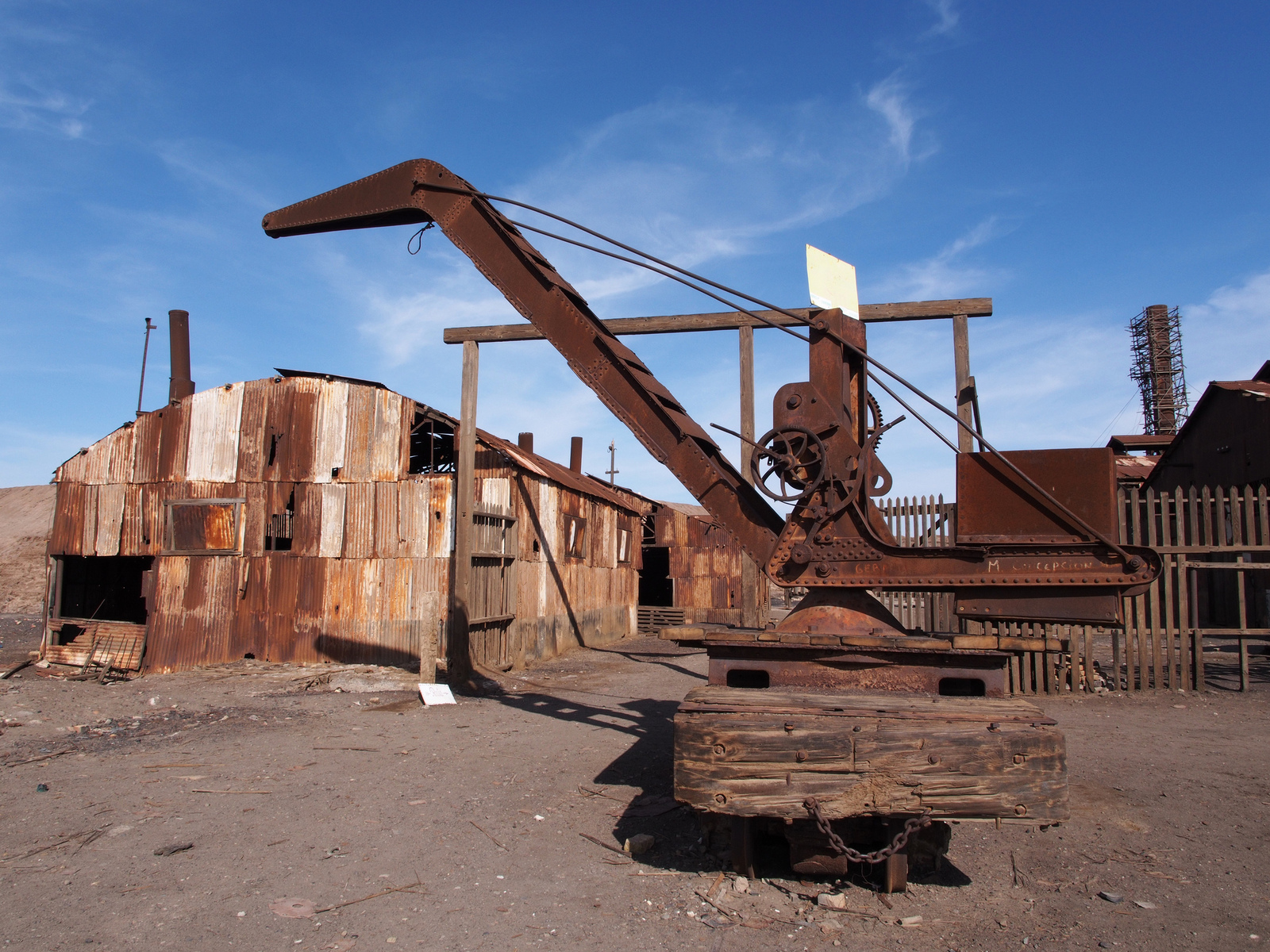 Abandoned mining town of Humberstone, Chile. - , mining town, Chile, , Abandoned, Longpost, Urbanphoto