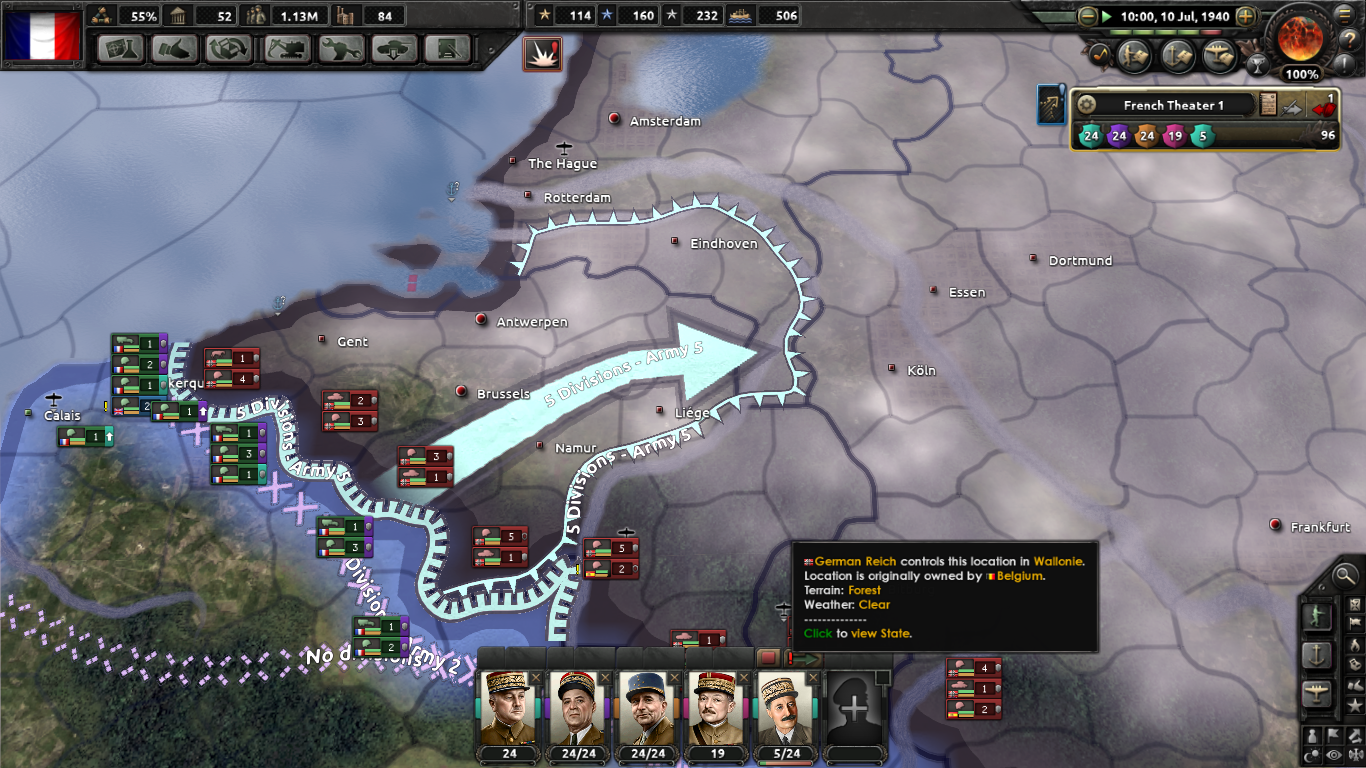 My adventures in VE Day 4, or how I survived for France - My, My, Hearts of Iron IV, Longpost