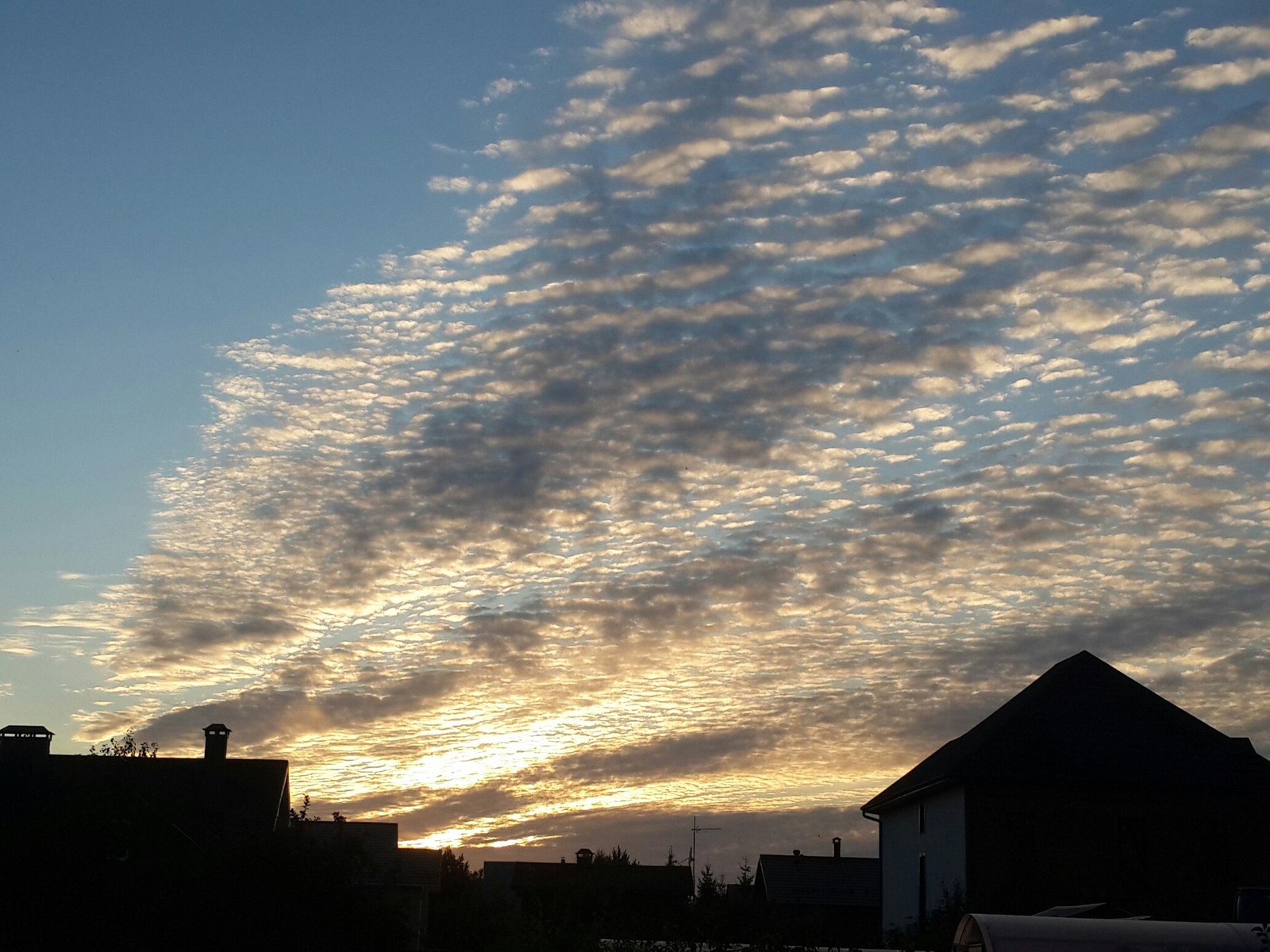 A little bit of beauty for you - My, Sunset, Clouds, Longpost