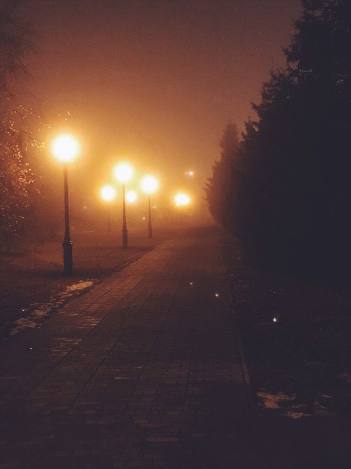 Omsk plunged into the fog and became even more epic! - Omsk, Fog, Silent Hill, , welcome, Longpost