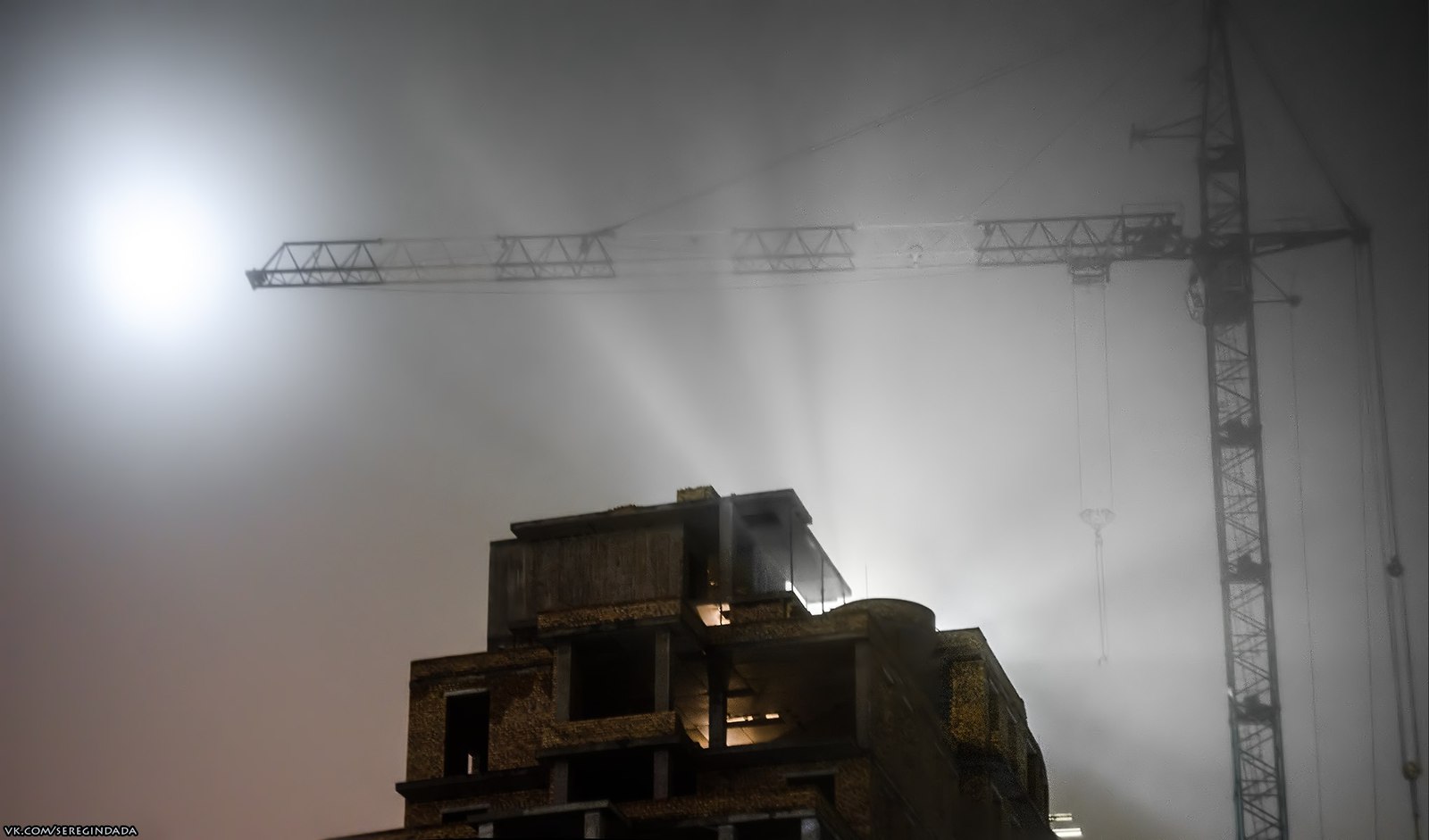 Omsk plunged into the fog and became even more epic! - Omsk, Fog, Silent Hill, , welcome, Longpost