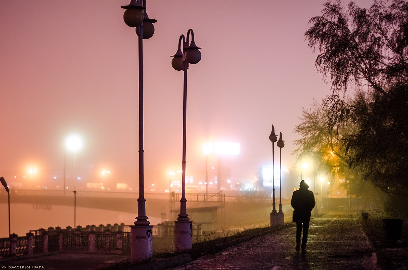 Omsk plunged into the fog and became even more epic! - Omsk, Fog, Silent Hill, , welcome, Longpost