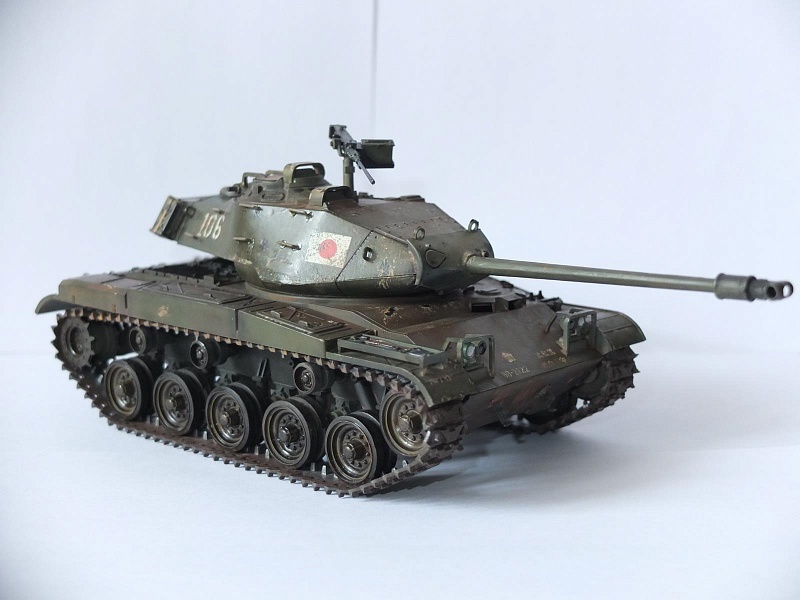 M-41 Walker Buldog - My, Stand modeling, Tanks, My, Longpost