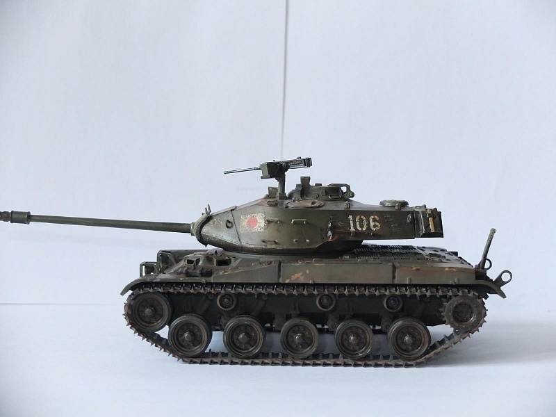 M-41 Walker Buldog - My, Stand modeling, Tanks, My, Longpost