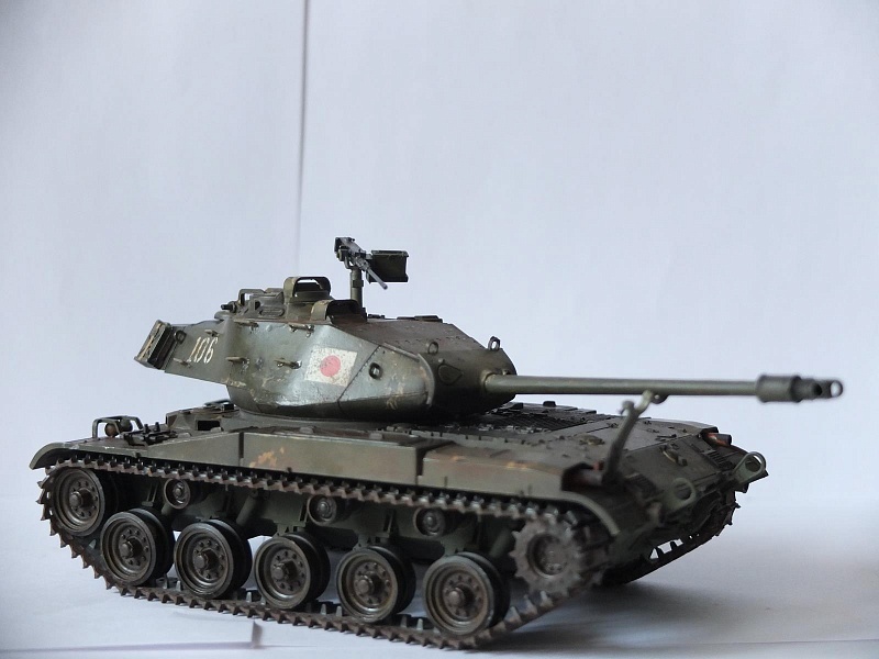 M-41 Walker Buldog - My, Stand modeling, Tanks, My, Longpost