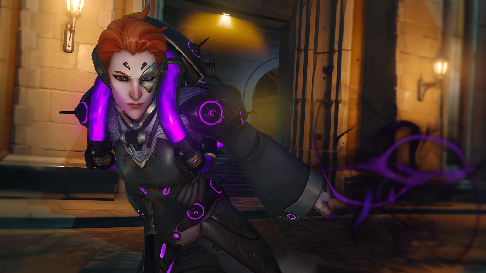 Мойра, новый персонаж поддержки Overwatch - Overwatch, Moira, Персонажи, Blizzard, Скриншот, Длиннопост