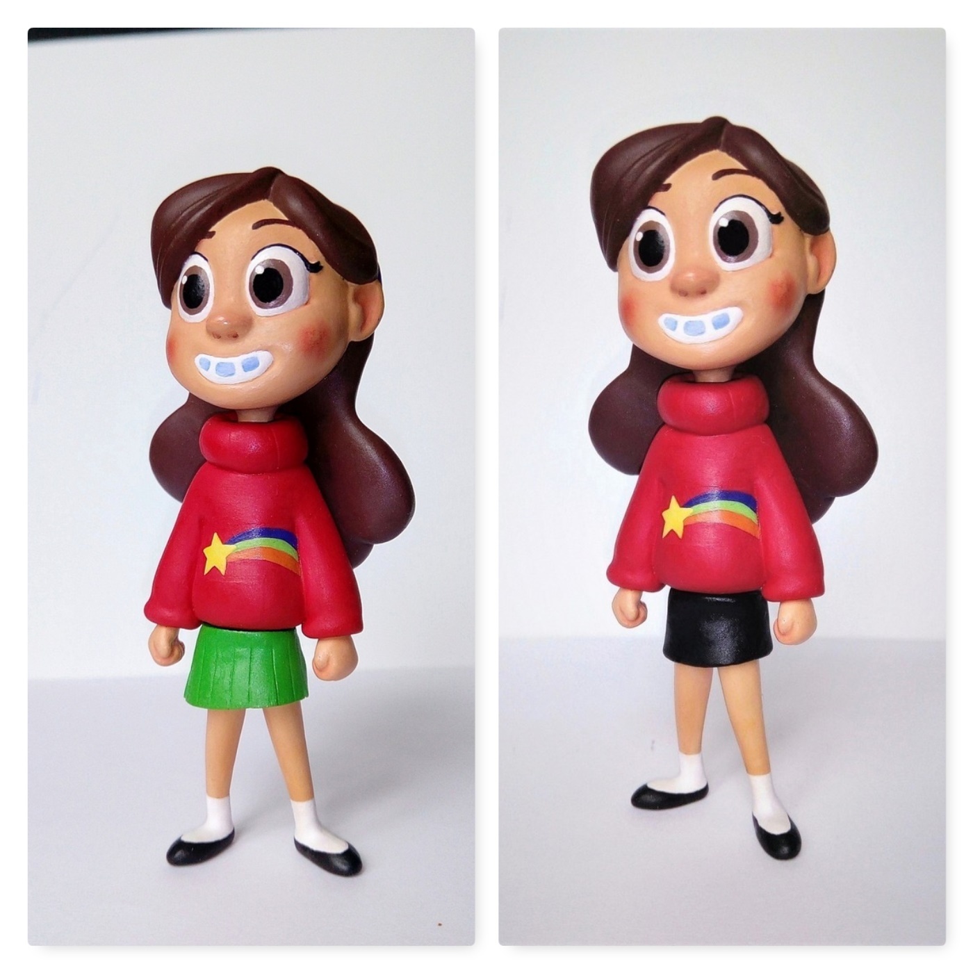 Gravity falls | Mabel - My, Gravity falls, Mabel, Figurine, Sculpture, Cartoons, Longpost, Mabel pines, Figurines