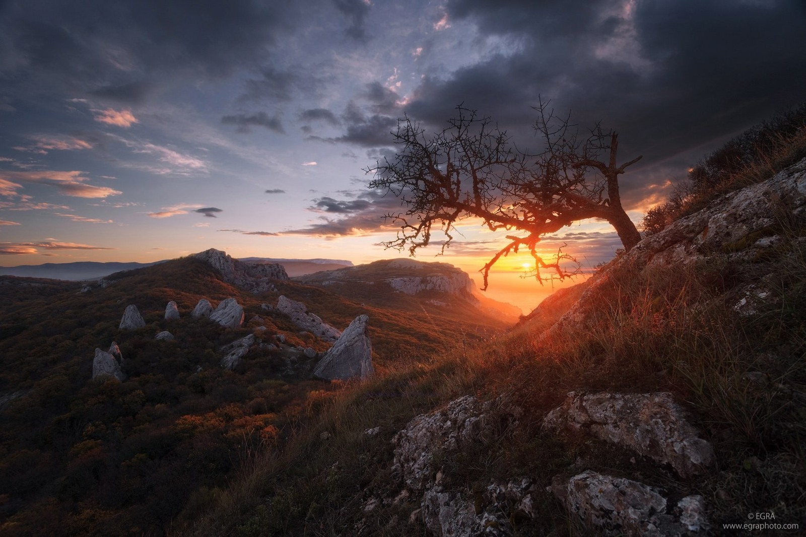 Crimea. The mountains. October. - Russia, Crimea, Nature, The mountains, Longpost