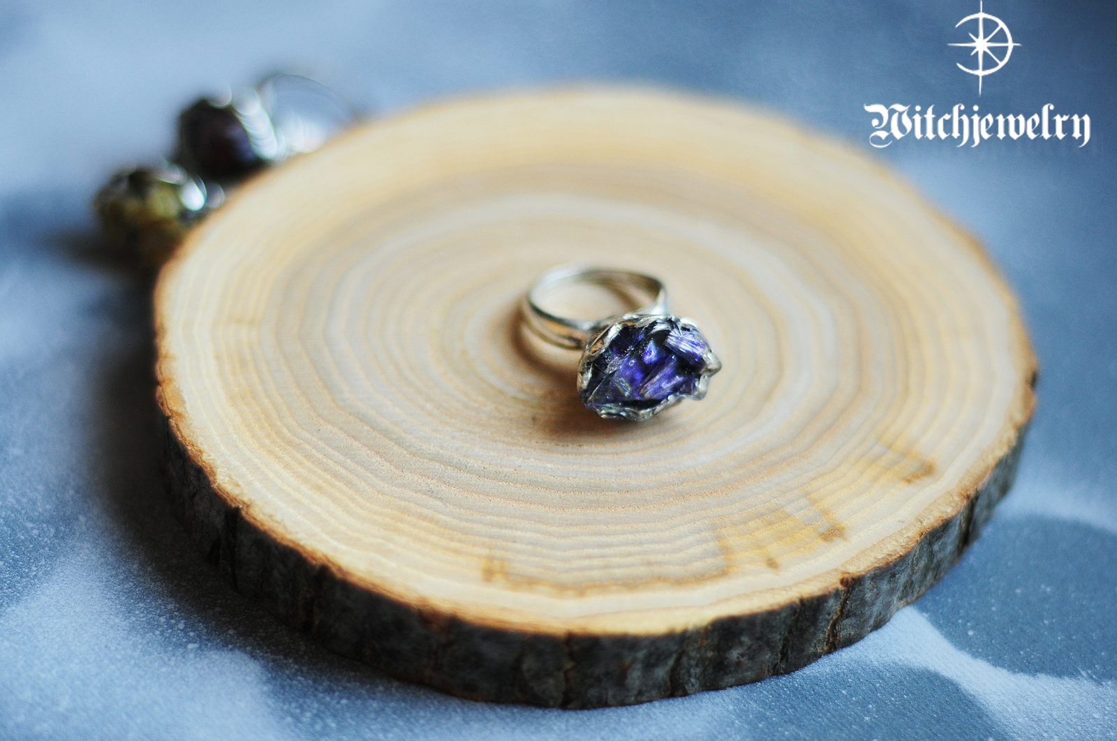 Rings Flowers of the forest - My, Ring, Bijouterie, Herbarium, Lilies of the valley, Epoxy resin, Needlework without process, Longpost