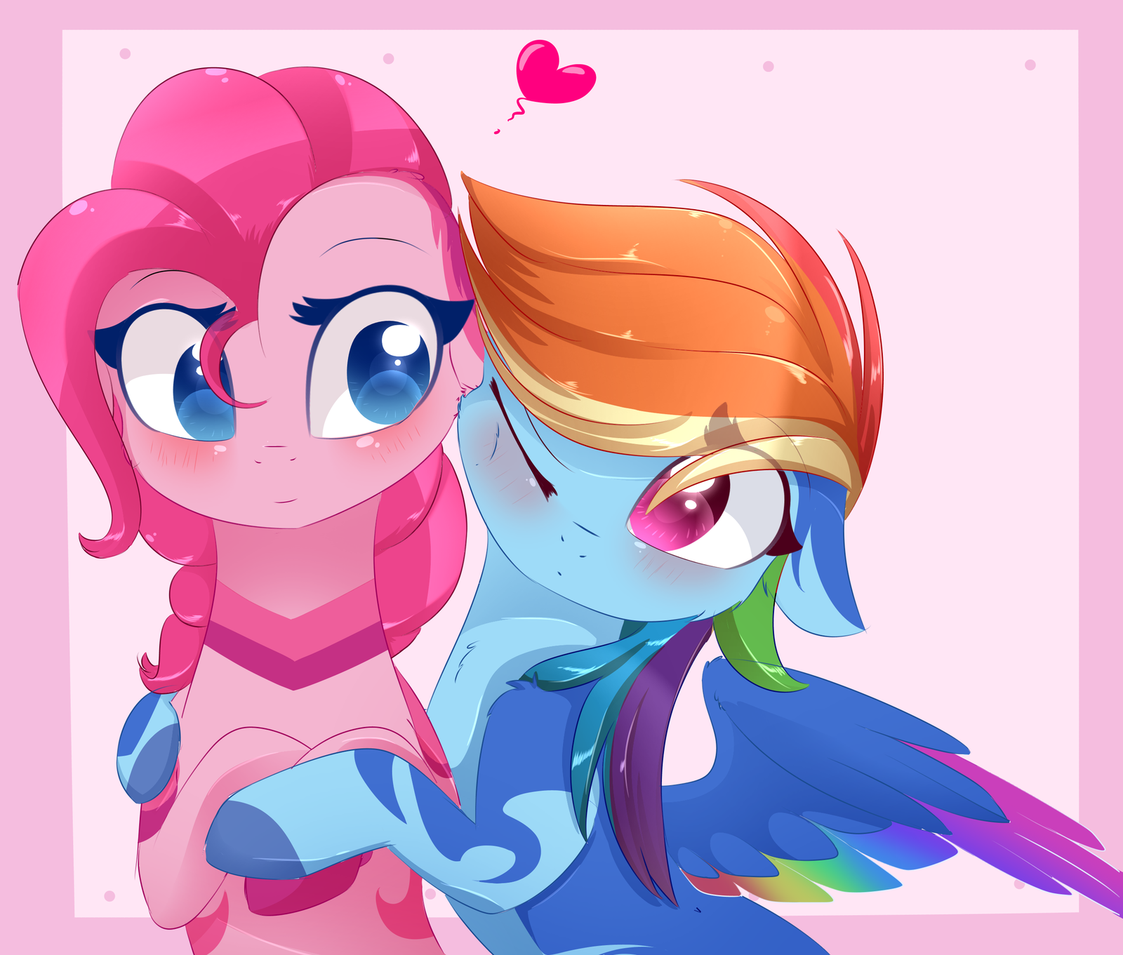 Alternative design - My Little Pony, Rainbow Dash, Pinkie Pie, Pinkamena Diane Pie, Шиппинг, MLP Lesbian, Длиннопост