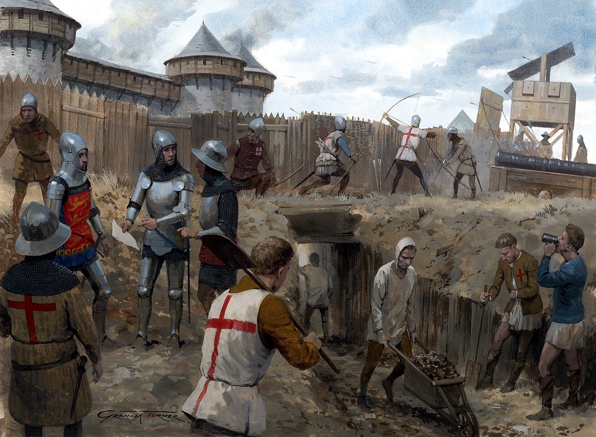 Atmospheric images of historical sieges - League of Historians, , Art, Longpost