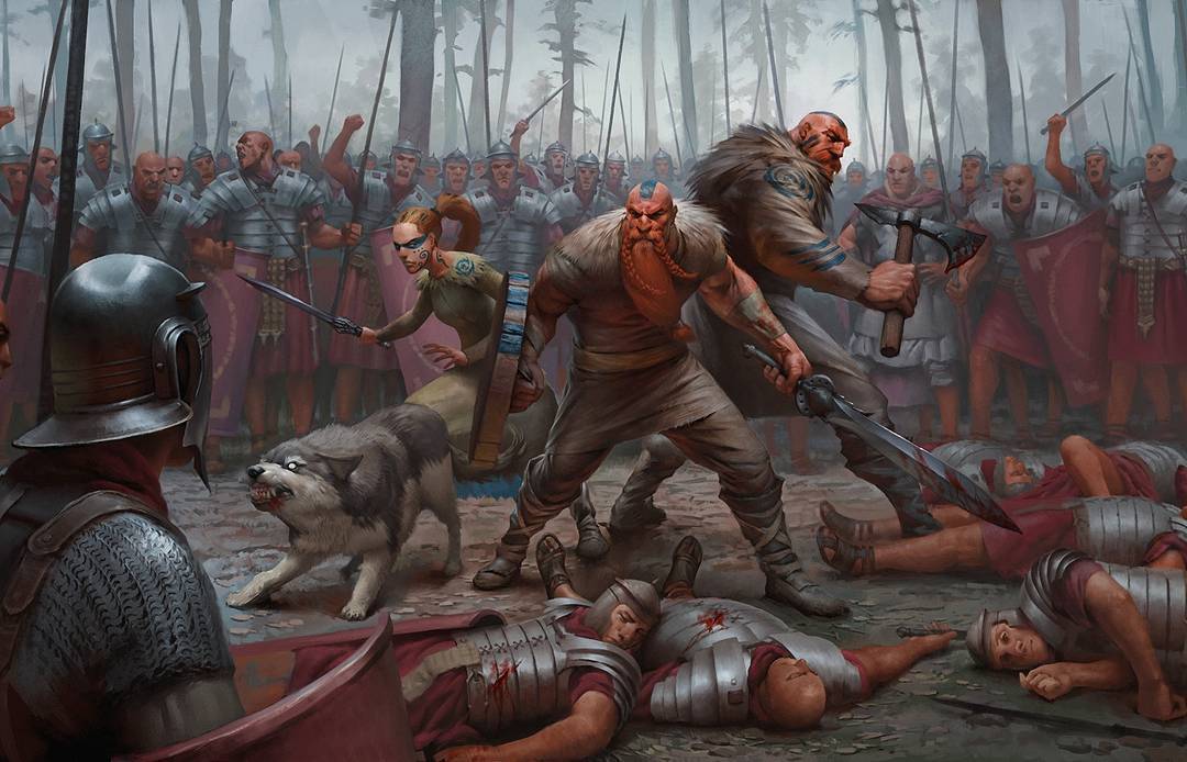 Wulverblade - Art, Images, The fight, Northerners, Romans