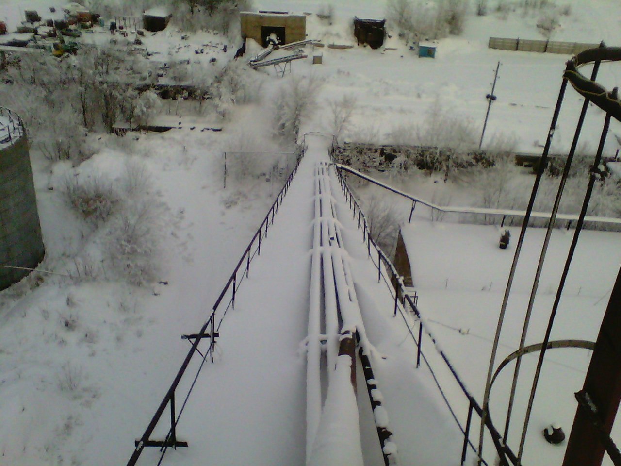 Concrete goods, Uchaly, Bashkiria - My, Precast concrete, Uchily, Bashkortostan, Abandoned, Winter, Longpost