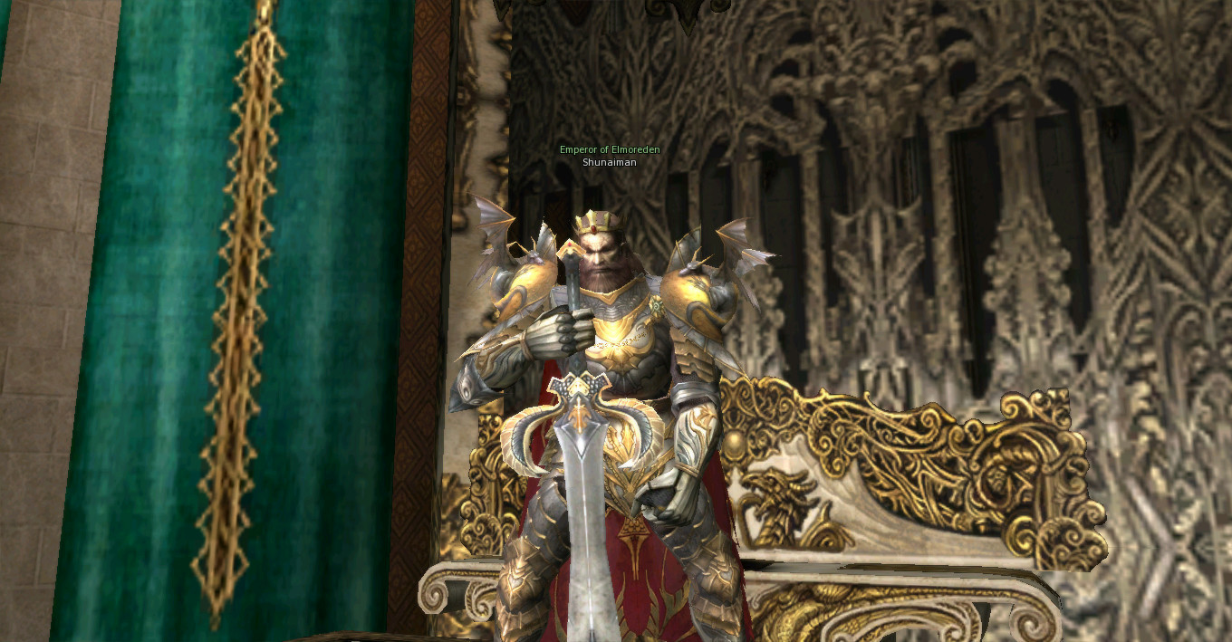 The man who conquered the world (part 4) - My, Lineage 2, MMORPG, , , King, , , The emperor, Longpost