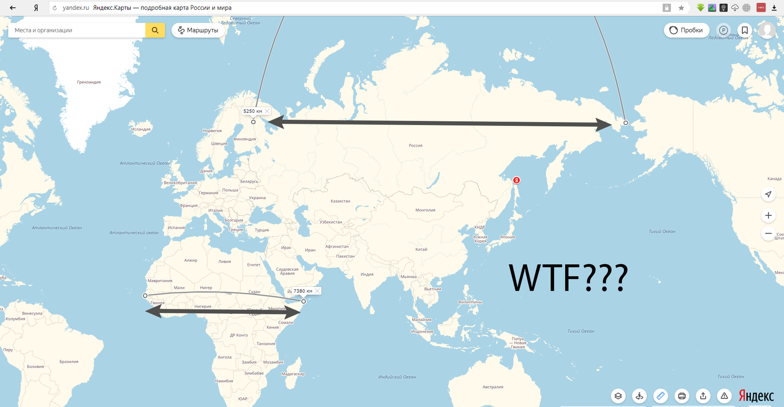 Why is Africa longer than Eurasia? - My, WTF, Eurasia, Africa, Continents