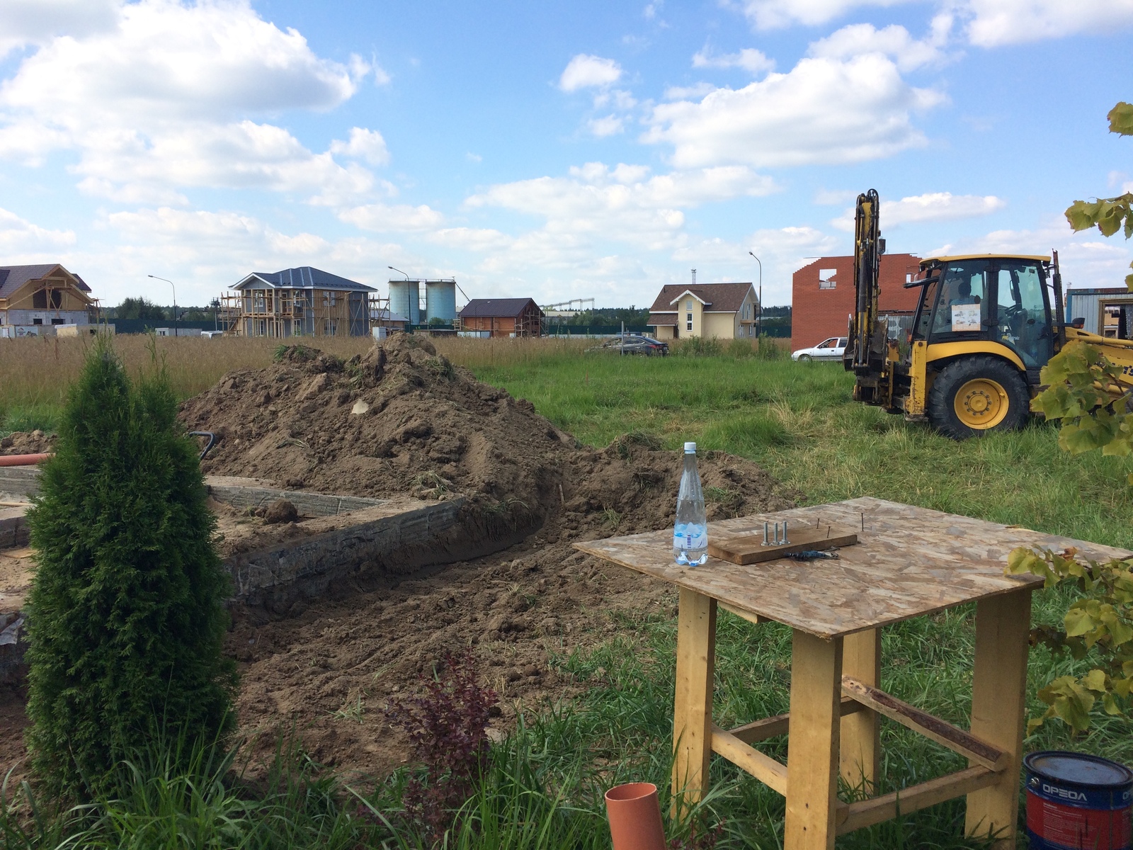 Brick bath 7x5 on their own for 300,000 rubles. - My, Building, Bath, , , Longpost