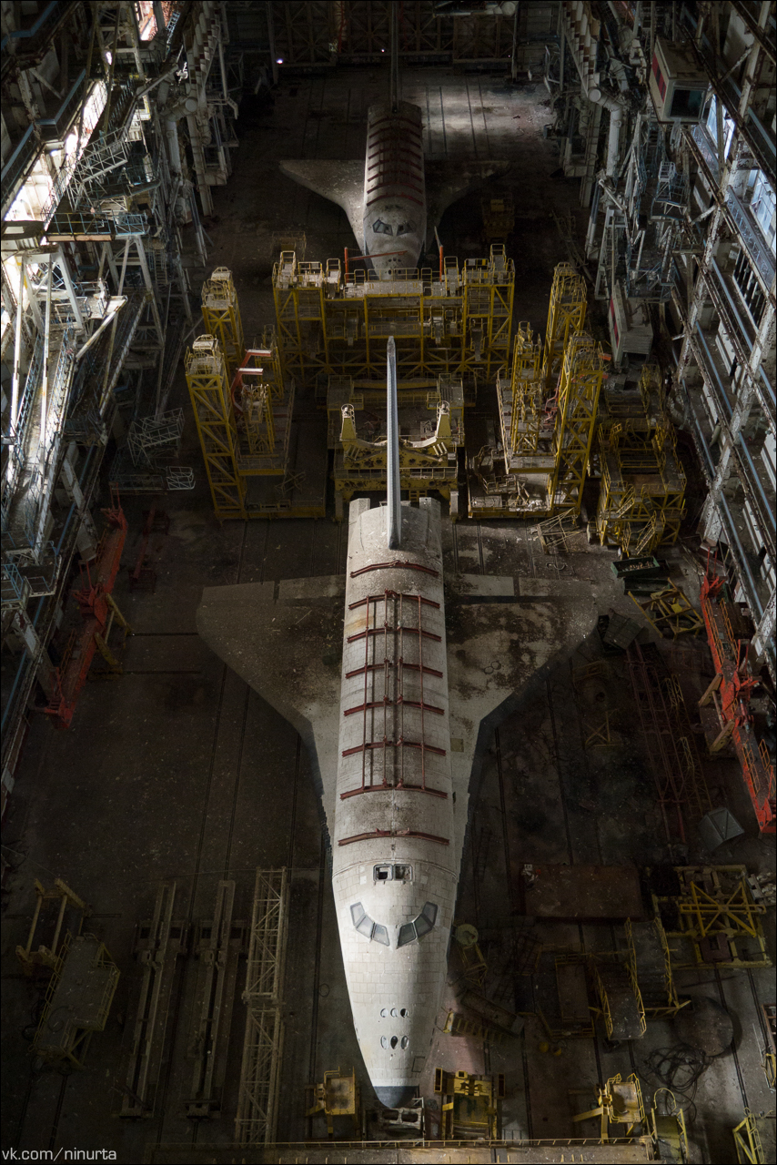 Assembly and filling complex. - My, Urbanphoto, Baikonur Cosmodrome, Buran, Abandoned, Urban exploration, Video, Longpost