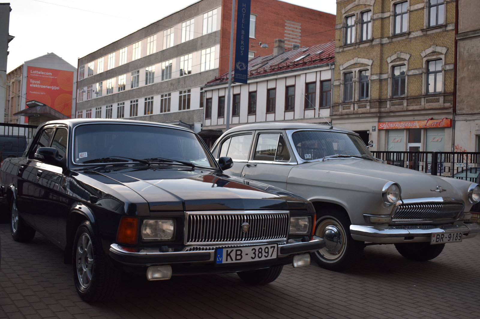 Riga motorists. - My, Auto, Riga, Latvia, The photo, the USSR, Made in USSR