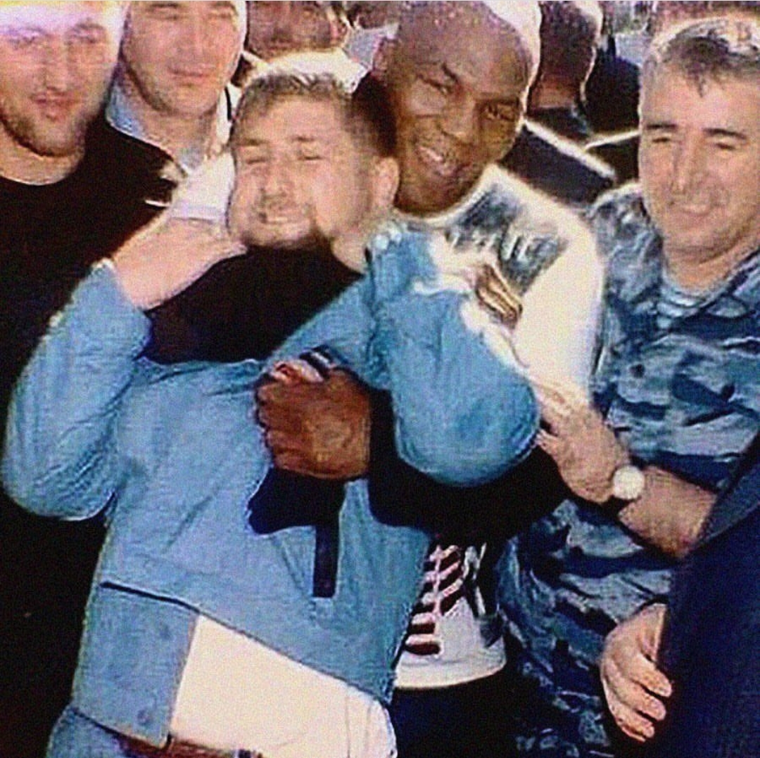 Iron Mike with Iron balls. - Mike Tyson, Ramzan Kadyrov, brotherly