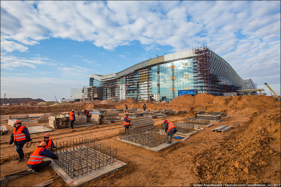 Construction of a new airport in Simferopol - Crimea, Simferopol, , Building, , The airport