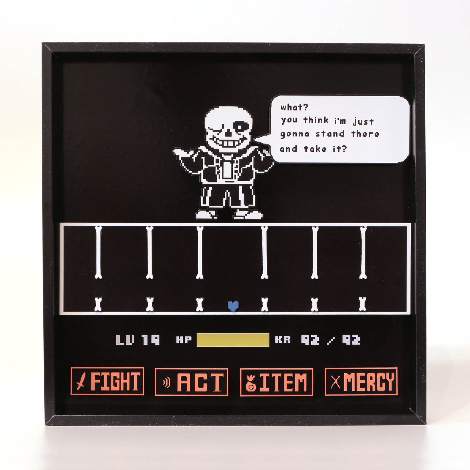 Diorama by Undertale - My, Diorama, My, Games, Undertale, With your own hands, Longpost