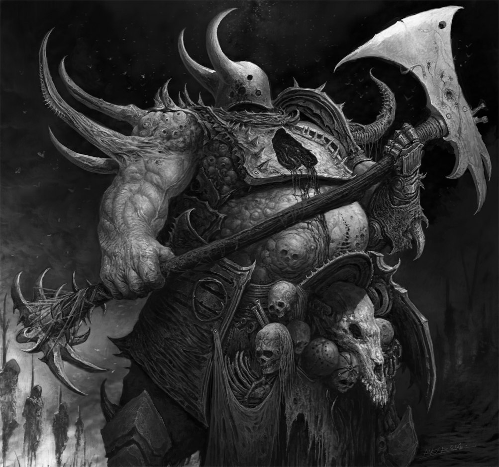 Champion of Chaos - Warhammer fantasy battles, Warhammer, Chaos, Wh Art