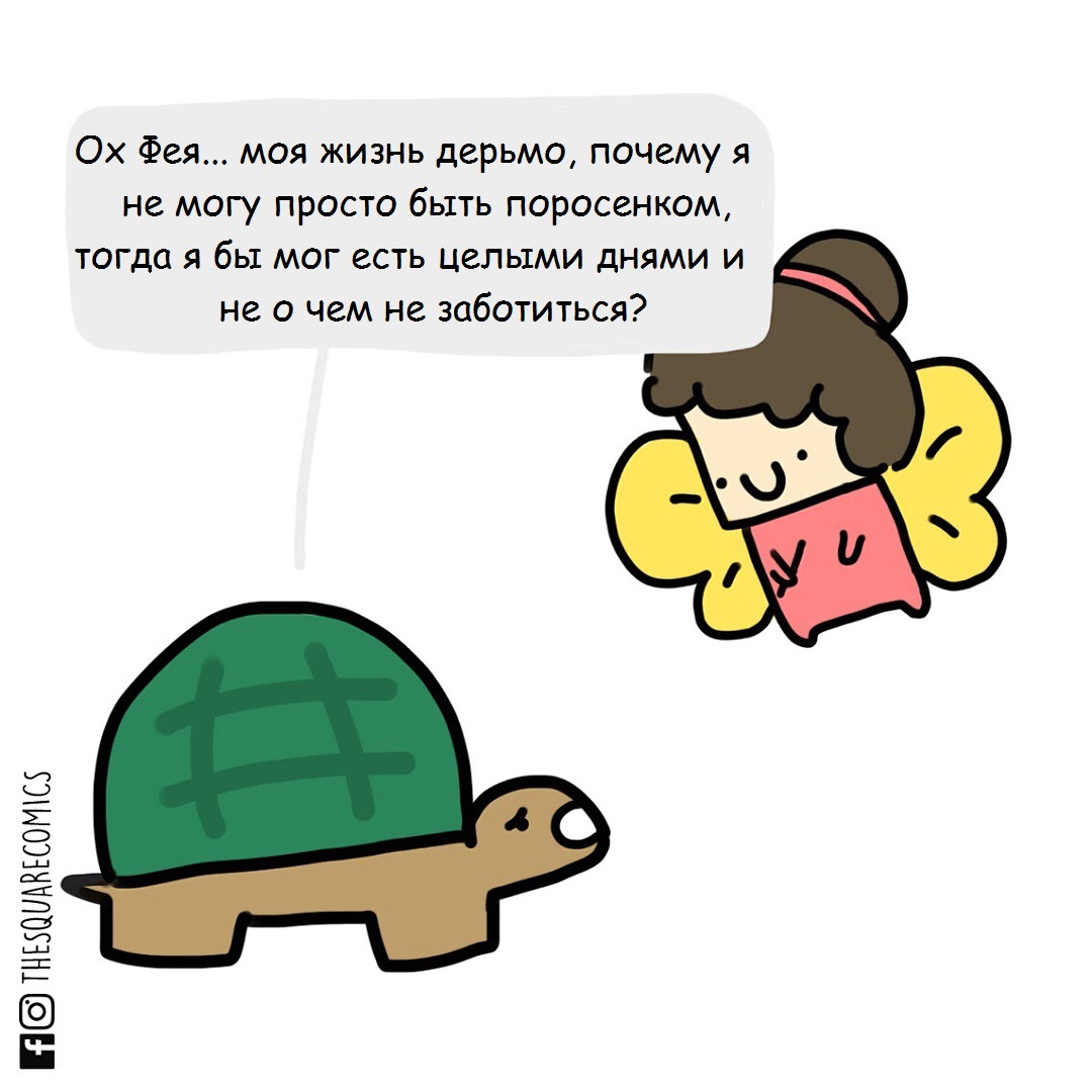 Square Comics: Turtle Turt - Web comic, Translated by myself, Thesquarecomics, Longpost